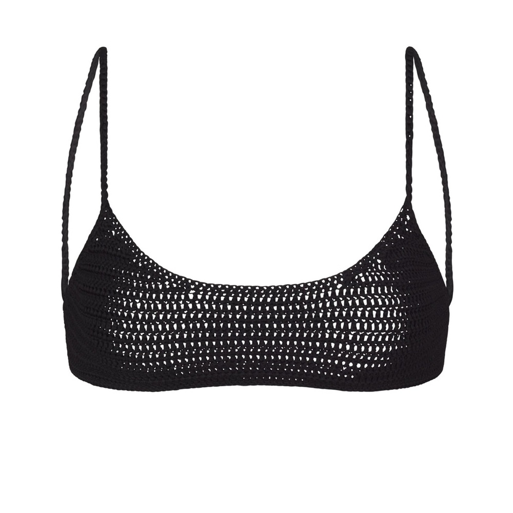 SKIMS CROCHET SWIM MICRO SCOOP BIKINI TOP